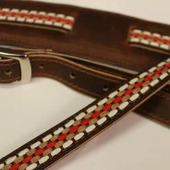 Empire Guitars Souldier "Ladder" Leather Saddle Guitar Strap *Free Shipping In The USA*