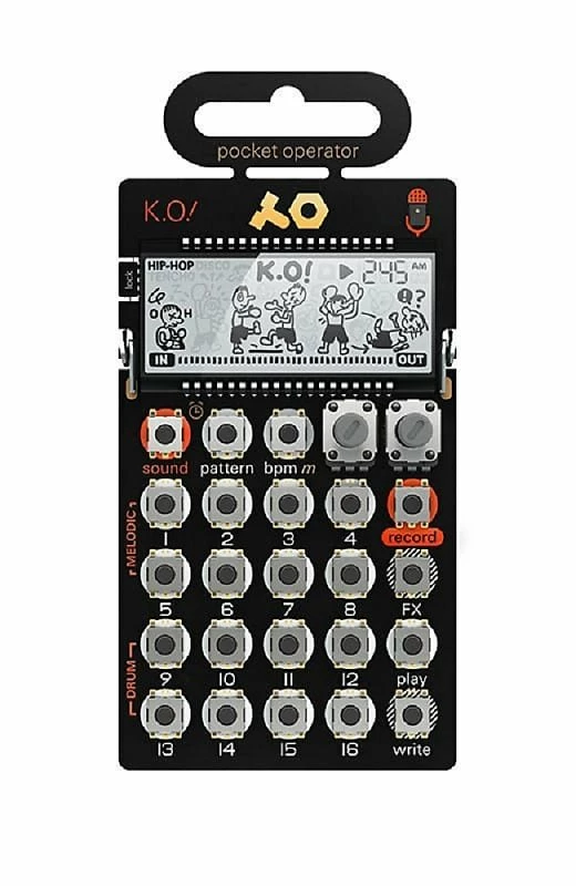 Empire Guitars Teenage Engineering PO-33 KO Mikro Sampler Pocket Operator! In Stock! *Free Shipping In The USA** Keys