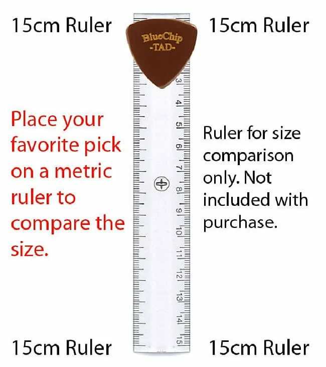 Empire Guitars Blue Chip TAD40 Guitar Picks (Single Guitar Pick) Accessories