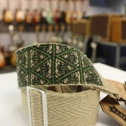 Empire Guitars Accessories Levy's Illuminati Hemp Natural Vegan Guitar Strap W/ Cork Ends MH8P-005 *Free Shipping In The USA*