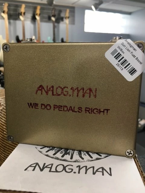 Analogman SunLion Fuzz Used Effects