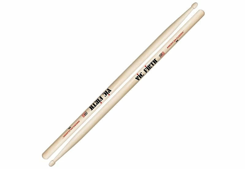 Empire Guitars Vic Firth American Classic 5A Wood Tip *3 Pairs Of Drum Sticks* Free Shipping In The USA Accessories
