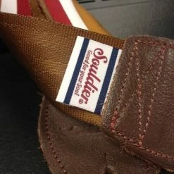 Empire Guitars Accessories Souldier Spice Guitar Strap With Brown Leather Ends *Free Shipping In The USA*