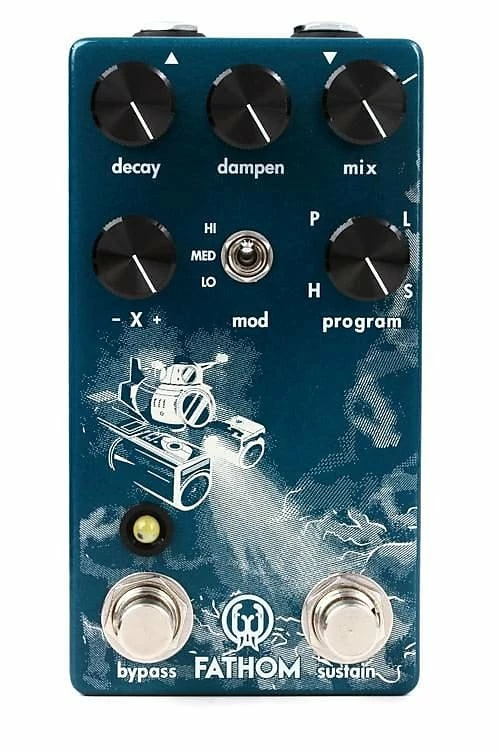 Empire Guitars Walrus Audio Fathom Multi Function Reverb *Free Shipping In The USA* Effects