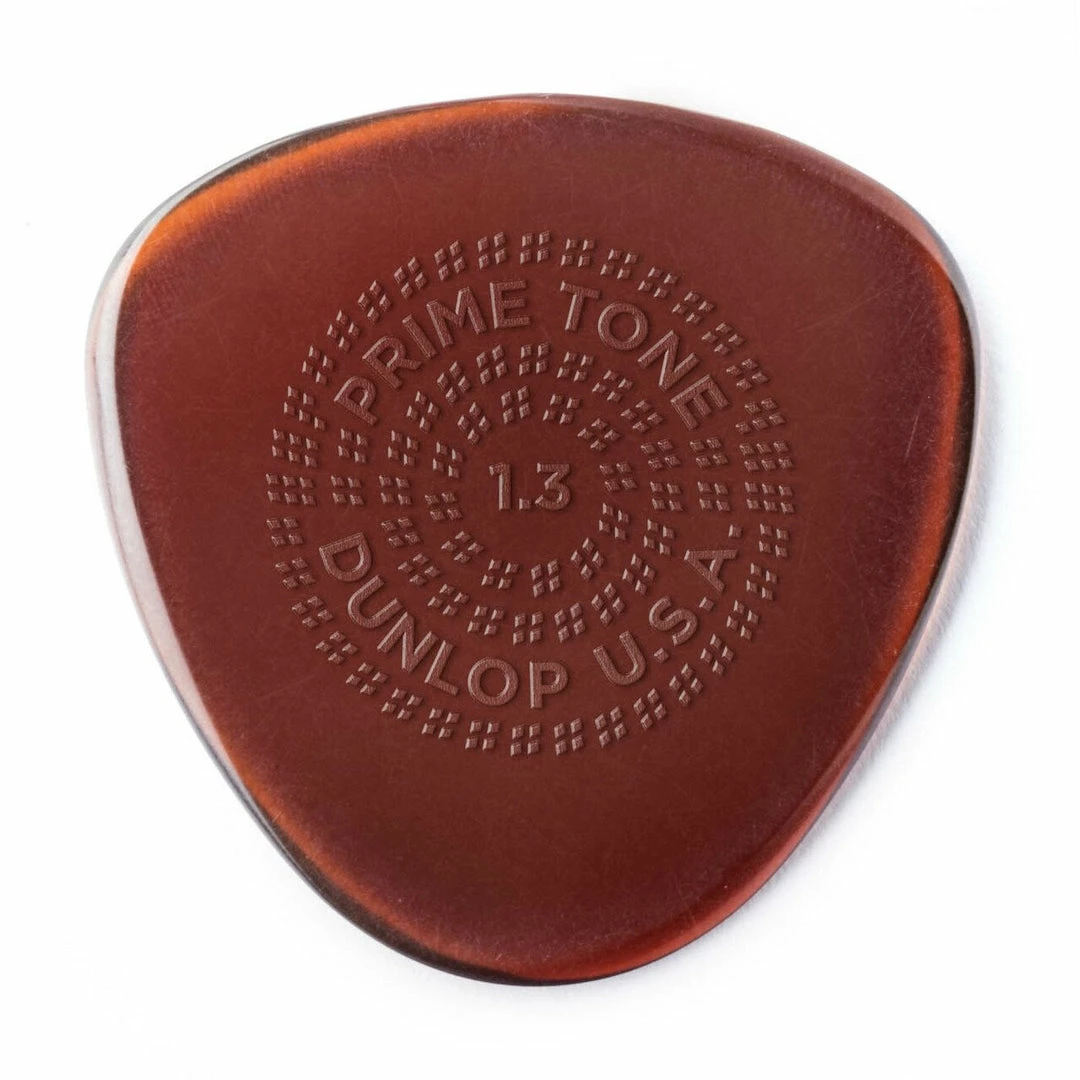 Empire Guitars Jim Dunlop PRIMETONEĀ® SEMI ROUND GRIP PICK 1.3MM 514P1.3 (package Of 3) Accessories