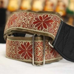 Empire Guitars Souldier Dresden Star Guitar Strap Taupe *Free Shipping In The USA*