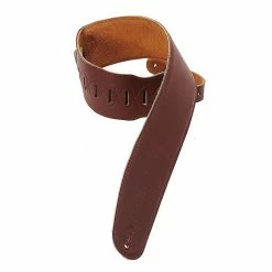 Empire Guitars Levy's M4GF-BRG Leather Bass Guitar Strap *Free Shipping In The USA*