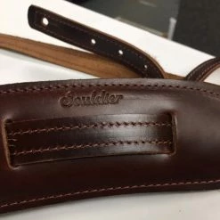 Souldier Plain Saddle Strap Dark Brown Leather Strap W/Dark Brown Pad *Free Shipping In The USA** Accessories