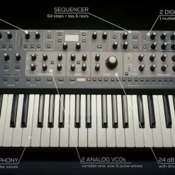 Empire Guitars Keys Sequential Circuits Take 5 Compact Polyphonic Synth *Free Shipping In The US*