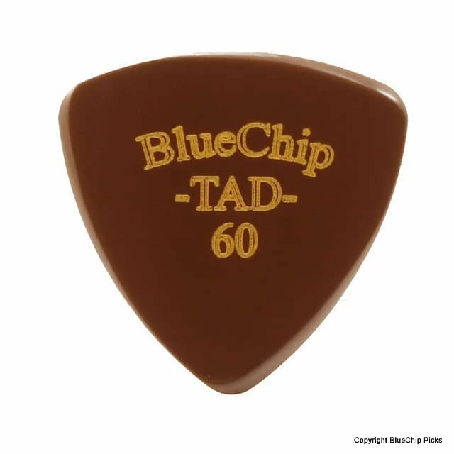 Empire Guitars Blue Chip TAD60 Flat Guitar Picks (Single Guitar Pick)