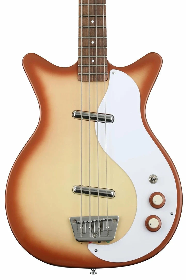 Empire Guitars Danelectro 59DC Long Scale Bass Copperburst *Free Shipping In The USA* Electric