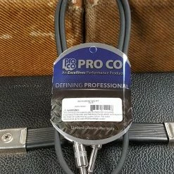 Empire Guitars Pro Co EG-3 Patch Cable 1/4" To 1/4" Straight Ends Accessories