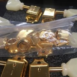 Accessories Kluson Deluxe KD-3-GPK 3-per-side Gold Tuning Keys