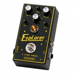 Empire Guitars Spaceman Effects Explorer 6 Stage Phaser Black *Free Shipping In The USA*