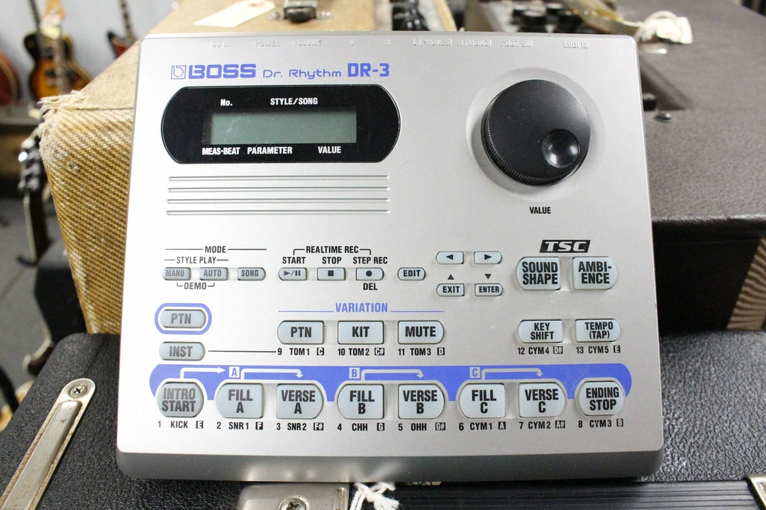 Empire Guitars Boss DR-3 Dr. Rhythm Drum Machine Used Effects