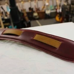 Empire Guitars Souldier Plain Saddle Strap Red Pad *Free Shipping In The USA* Accessories