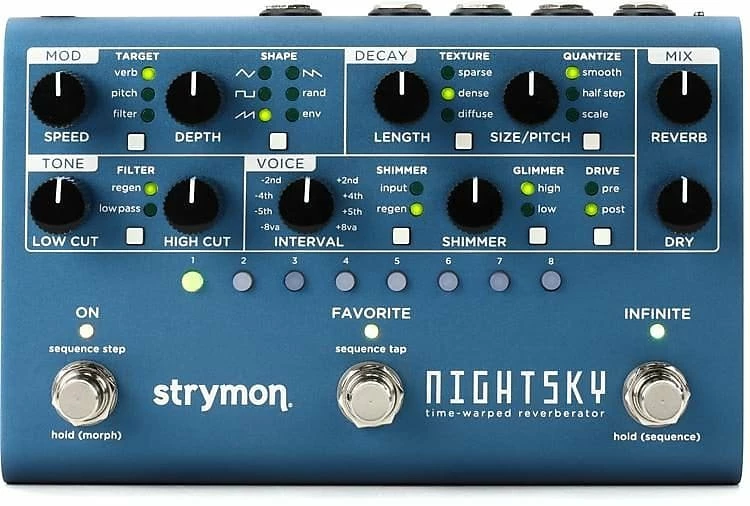 Empire Guitars Effects Strymon Nightsky Time-Warped Reverberator *Free Shipping In The US*